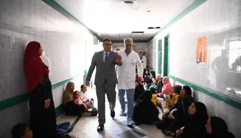 جولة تفقدية داخل مستشفى قنا العام
