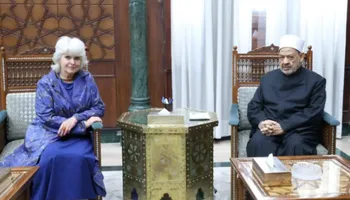 شيخ الأزهر يستقبل السفيرة الفرنسية المعنية بحقوق الإنسان