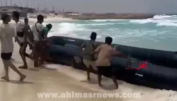 قارب هجرة غير شرعية بمطروح 