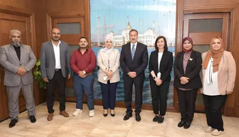  محافظ بورسعيد يستقبل وفد المبادرة الوطنية للمشروعات الخضراء الذكية استعدادًا لانطلاق فعاليات الدورة الرابعة بالمحافظة