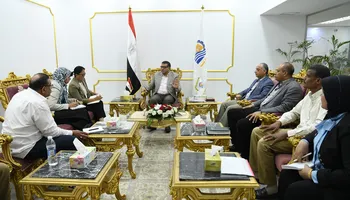 محافظ قنا يستقبل وفد الفاو