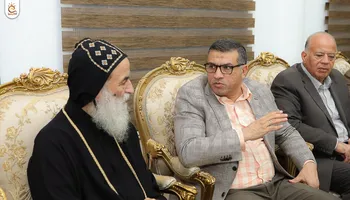 مطرانية نقاده وقوص مع المحافظ