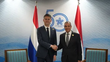 وزير الخارجية وزنظيره الهولندي