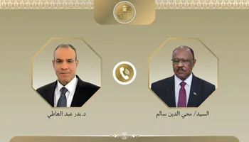 وزير الخارجية ونظيره السوداني