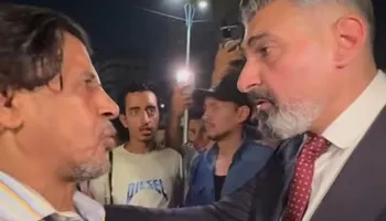 ياسر جلال برفقة بدوي فهمي