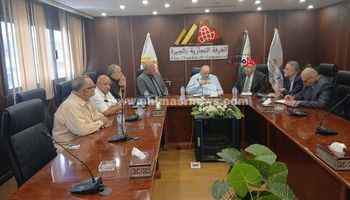اجتماع الشعبة العامة للمخابة مع قيادات شركة سمارت 