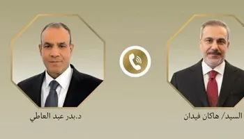 وزير الخارجية ونظيره التركي