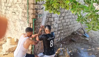 جانب من التركيب 