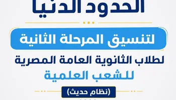الحدود الدنيا لتنسيق المرحلة الثانية