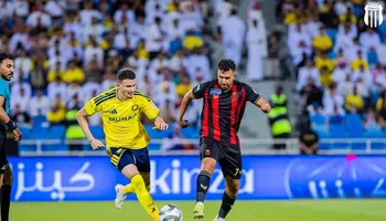 تريزيجيه مع الرياض ضد النصر 