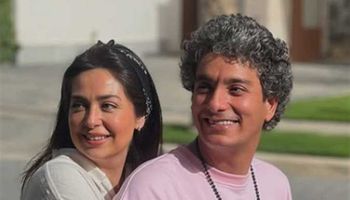 محمد محسن وزوجته هبة مجدي