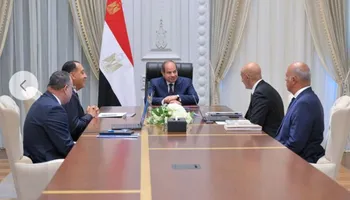 اجتماع الرئيس السيسي مع رئيس الوزراء ووزيري التعليم والتعليم العالي