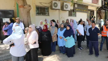 اخلاء ديوان عام محافظة بنى سويف 