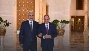 الرئيس السيسي وخليفة حفتر
