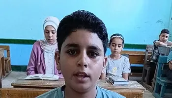 الطالب محمد بدران 