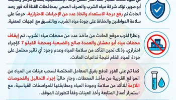 بيان مياة القناة عقب انفجار خط الغاز أسفل ترعة الإسماعيلية 