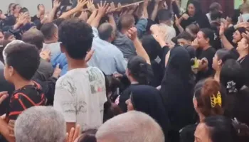 جانب من الجنازة