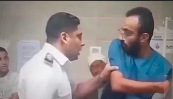 جانب من المشادة