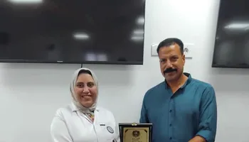 جانب من تكريم أمن مستشفى القصاصين 