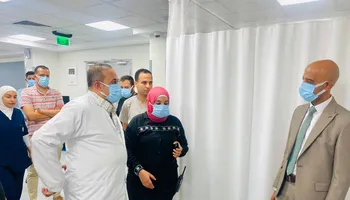 جولة ميدانية للدكتور أحمد خالد لمتابعة المصابين