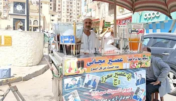 عم صلاح، بائع عصائر بكفر الشيخ 