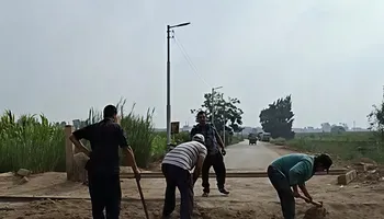 غلق المعبر العشوائي