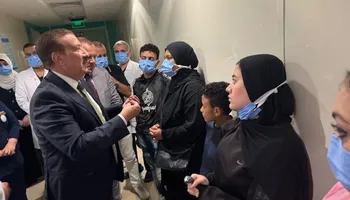محافظ بورسعيد يزور المواطن " أبو عبده " 