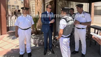مدير أمن سوهاج يتفقد الخدمات الأمنية بميدان الثقافة