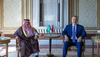 وزيرا خارجية السعودية وتركيا