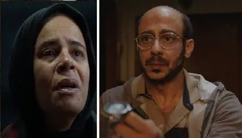 راندا إبراهيم ومحمد فراج 