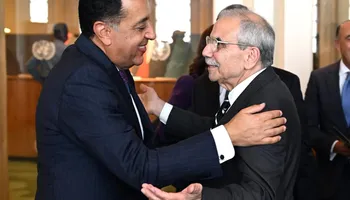 مدبولي و نواف سلام 