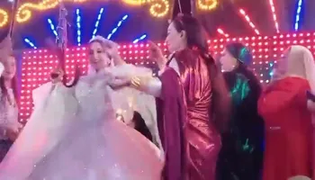 جانب من مقطع فيديو متداول 