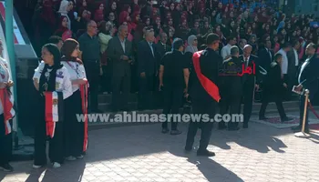 استقبال طلاب جامعة سوهاج