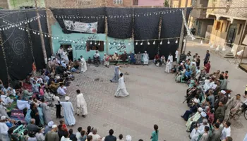 جانب من الاحتفالات 