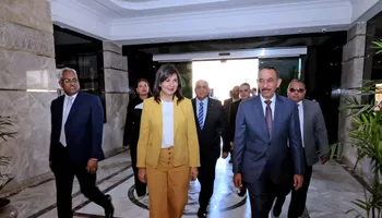 جانب من الزيارة 