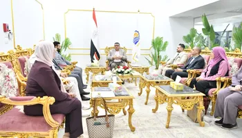 جانب من الزيارة 