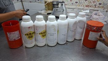 جانب من المضبوطات