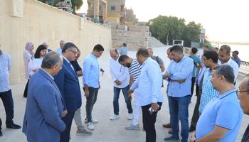 جوله تفقدية في دندره 