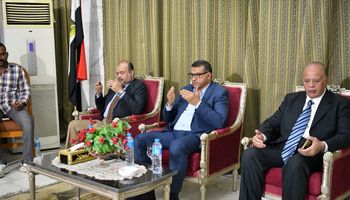 حضور حفل تأبين بنادي فتيات قنا