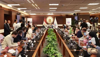 خلال المؤتمر الصحفى