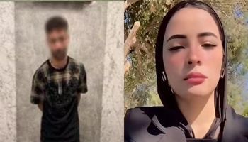 دينا عزت وزوجها 