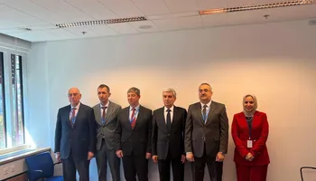 رئيس هيئة الرقابة النووية مع ممثلي الهيئات الرقابية التركية والروسية والمفوضية الأوروبية