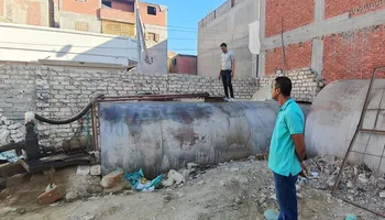 محطة وهمية لتموين السيارات 