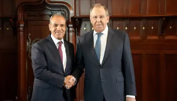 وزير الخارجية و نظيره الروسي
