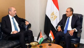 وزير الخارجية ونظيره الأردني