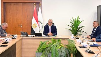 وزير الري في الفيوم
