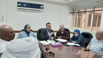 اجتماع وكيل وزارة التموين بأصحاب المستودعات