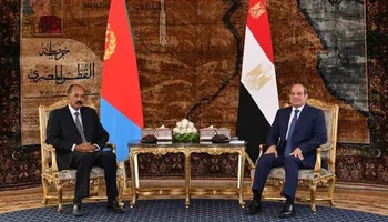 الرئيس السيسي وأفورقي