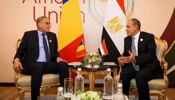 وزير الخارجية ونظيره التشادي