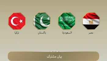 مصر والسعودية وباكستان وتركيا